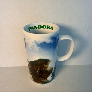 Pandora Scenic Landscape Mug in White and Blue
